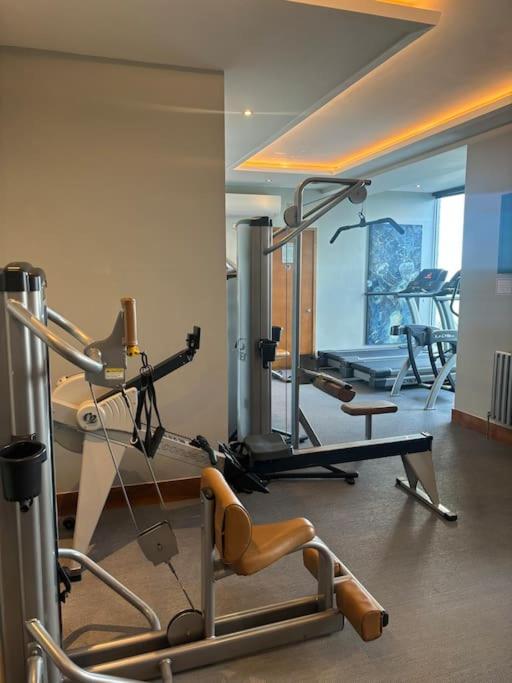 Porthminster View Luxury Sea Views Balcony, Parking, Pool, & Gym St Ives